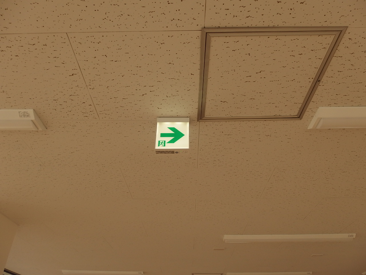 テナント入居による誘導灯設置工事 画像5